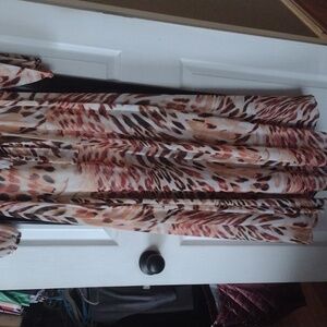 Long Belt Maxi Dress